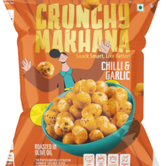 Crunchy Makhana Chilli & Garlic