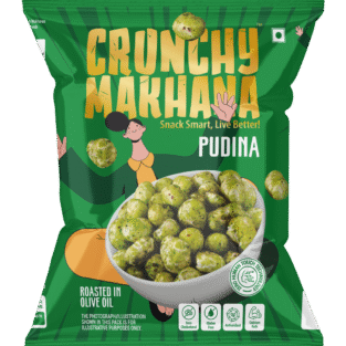 Crunchy Makhana Pudina